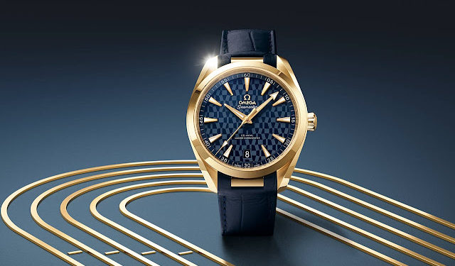 OMEGA Seamaster Aqua Terra Tokyo 2020 phiên bản vàng - 1