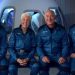 Richard Branson và phi hành đoàn trên tàu VSS Unity vào ngày 11 tháng 7 năm 2021. Nguồn: Virgin Galactic