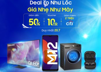 Samsung ưu đãi lớn cho người tiêu dùng vào Ngày Siêu Thương Hiệu 2021 trên Shopee