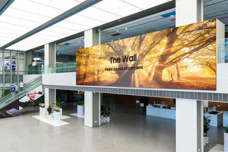 Samsung ra mắt màn hình The Wall 2021 có kích thước hơn 1.000 inch