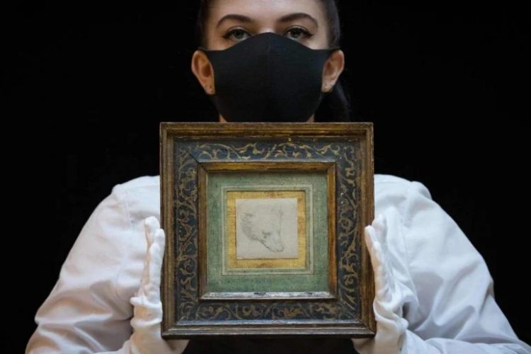 Nhỏ hơn một tờ tiền, bức vẽ con gấu của Leonardo Da Vinci đã được bán 12 triệu đô la