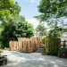 Nhà vệ sinh công cộng ẩn mình trong cây xanh ở Công viên Shoto Nabeshima Tokyo