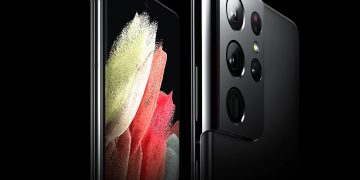 Điện thoại thông minh Galaxy S21 Ultra 5G.
