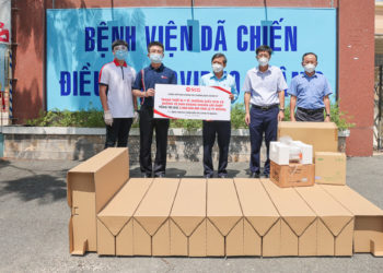 SCG hỗ trợ trang thiết bị y tế và sản xuất buồng vệ sinh kháng khuẩn cho các bệnh viện Dã chiến