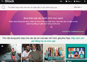 iStock giới thiệu trang web tiếng Việt, chính thức bước vào thị trường Việt Nam