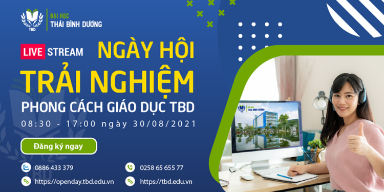 Ngày hội trực tuyến Trải nghiệm phong cách giáo dục TBD 2021
