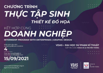 Chương trình thực tập sinh cho sinh viên ngành thiết kế đồ họa tại doanh nghiệp