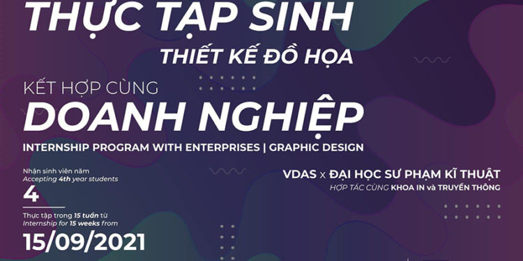 Chương trình thực tập sinh cho sinh viên ngành thiết kế đồ họa tại doanh nghiệp
