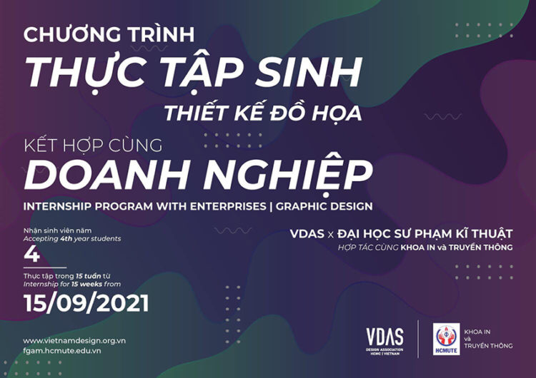 Chương trình thực tập sinh cho sinh viên ngành thiết kế đồ họa tại doanh nghiệp
