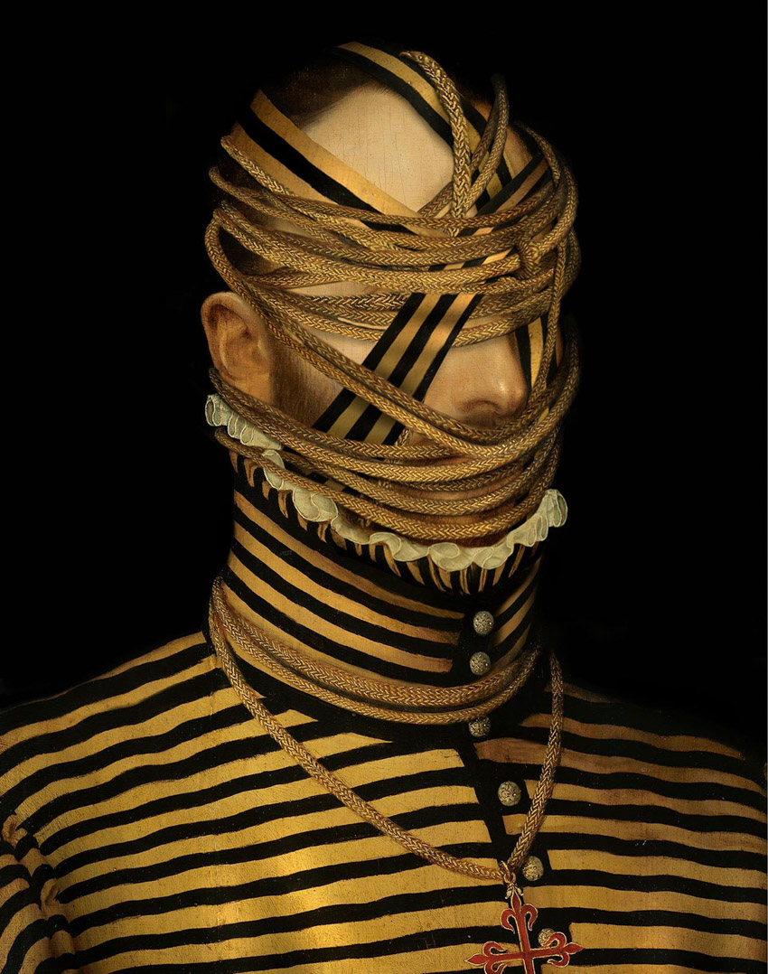 Chân dung đeo mặt nạ của Volker Hermes thổi luồng sinh khí mới vào chân dung cổ điển