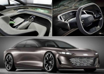 Ý tưởng Grandsphere EV của Audi giống như một chiếc máy bay phản lực trên bốn bánh