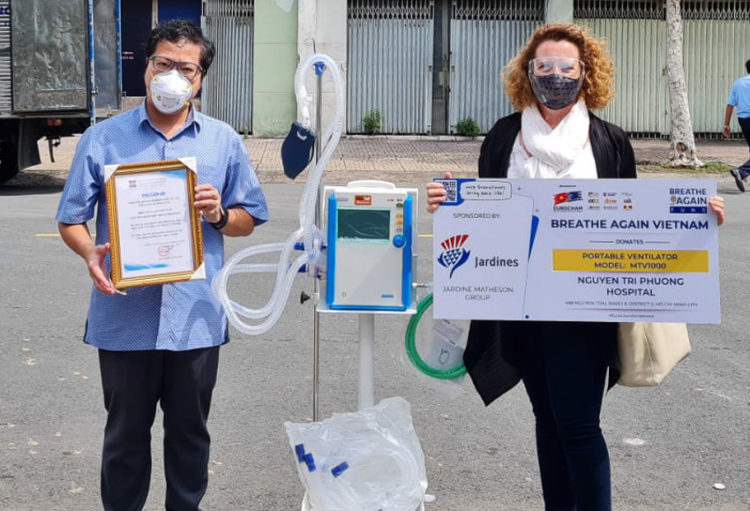 Chiến dịch gây quỹ chống COVID-19 của EuroCham vượt mốc 150.000 USD trong 10 ngày