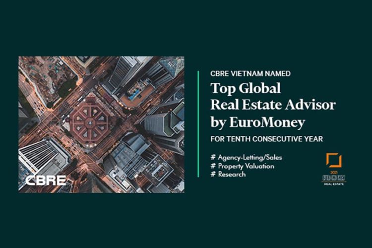 CBRE Việt Nam được vinh danh tại giải thưởng Euromoney lần thứ 10 liên tiếp