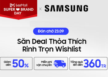 Ngày hội Siêu thương hiệu Samsung năm 2021 trên Lazada với các ưu đãi độc quyền