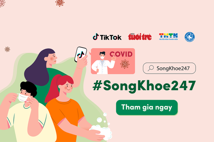 TikTok đồng hành cùng Hội Thầy thuốc trẻ Việt Nam đẩy mạnh chiến dịch #SongKhoe247