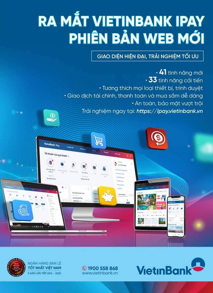 Ra mắt VietinBank iPay phiên bản Web mới - 1