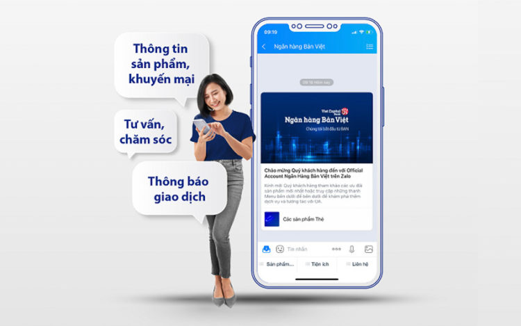 Bản Việt triển khai kênh chăm sóc khách hàng trên Zalo