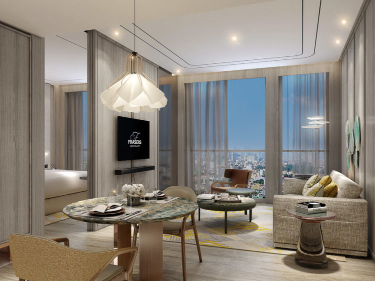 Khu căn hộ Fraser Suites Hanoi ra mắt tòa tháp mới