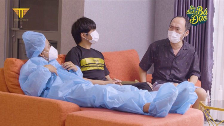 ‘Gia đình bá đạo’ của Thu Trang – Tiến Luật kể chuyện cách ly thời COVID-19