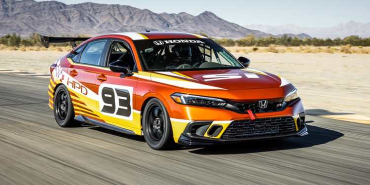 Chi tiết Honda Civic Si 2022 phiên bản xe đua tại Triển lãm SEMA 2021