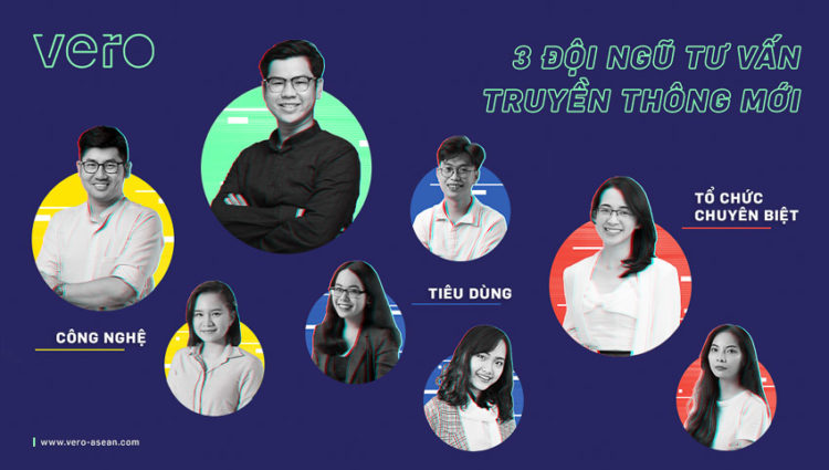 Vero ra mắt 3 đội ngũ tư vấn truyền thông mới tại Việt Nam