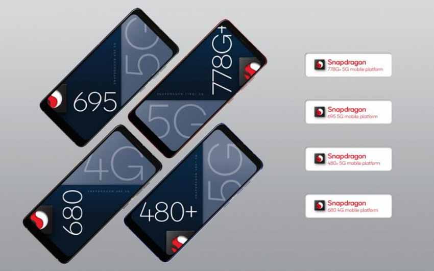 Qualcomm ra mắt thêm 4 chip di động Snapdragon 778G Plus 5G, 695 5G, 480 Plus 5G và 680 4G - 3
