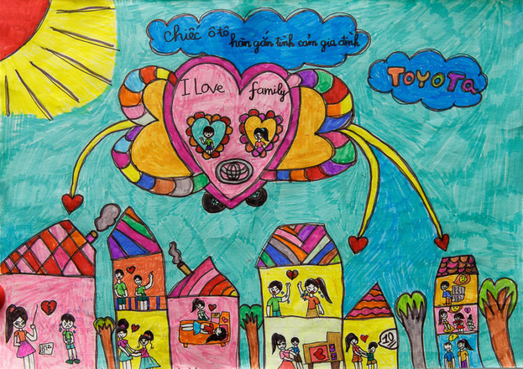 Khởi động Cuộc thi vẽ tranh quốc tế Toyota “chiếc ô tô mơ ước” năm 2021