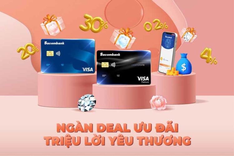 Nhiều ưu đãi từ Sacombank nhân ngày Phụ nữ Việt Nam 20/10