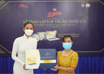 Danisa hoàn thành mục tiêu 1 tỷ đồng trao tặng laptop cho giáo viên vùng cao