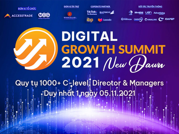 Sự kiện Digital Growth Summit 2021 – New Dawn