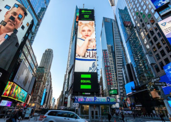 Juky San được vinh danh tại Times Square ở New York