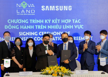 Novaland và Samsung ký kết hợp tác, đồng hành lâu dài trên nhiều lĩnh vực