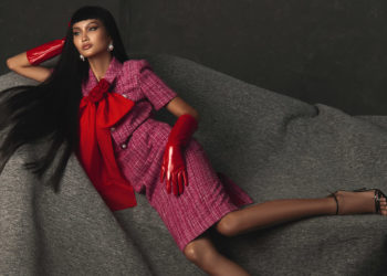 Vẻ ngoài ấn tượng của nữ người mẫu lọt “mắt xanh” của NTK  Đỗ Mạnh Cường