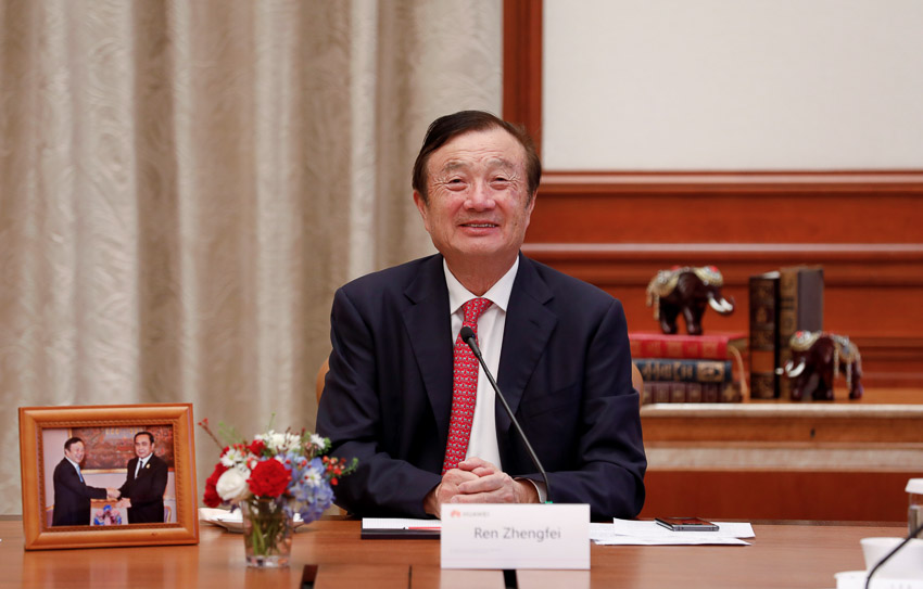 CEO Nhậm Chính Phi của Huawei Technologies bày tỏ cam kết đồng hành cùng Thái Lan trên lộ trình chuyển đổi số.