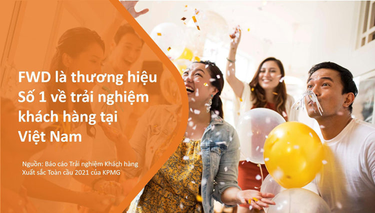 FWD đứng đầu về trải nghiệm khách hàng tại Việt Nam