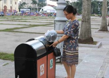 Kinh tế tuần hoàn bắt đầu từ việc làm đẹp các điểm thu gom, phân loại rác -5