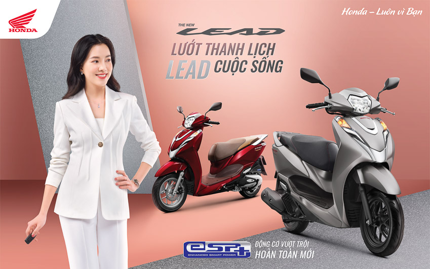Honda Việt Nam giới thiệu phiên bản mới LEAD 125cc, giá từ 38,99 triệu đồng 1