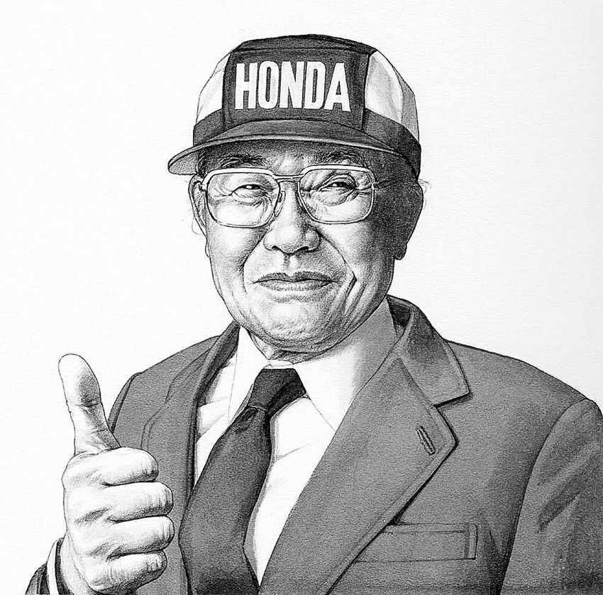 Honda Soichiro (17 tháng 11 năm 1906 – 5 tháng 8 năm 1991)