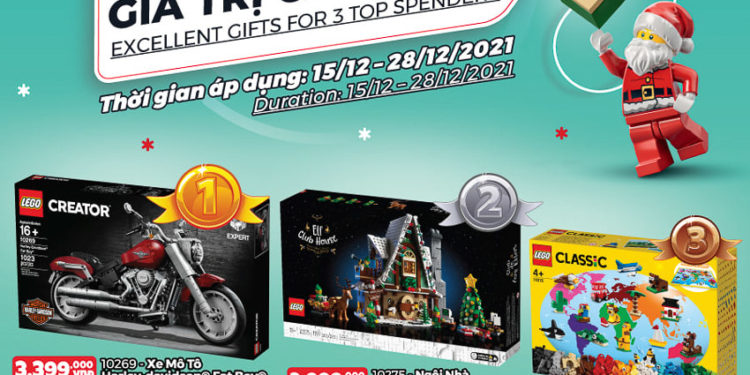 Mùa lễ hội với 15 bộ LEGO từ các chủ đề được yêu thích 3