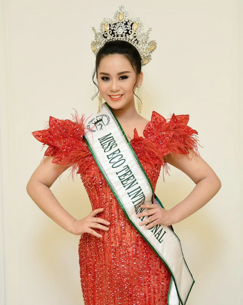 Vũ Huyền Diệu đăng quang Miss Eco Teen International 2021 - 2