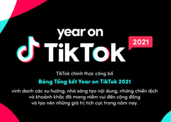 Bảng Tổng kết Year on TikTok 2021 1