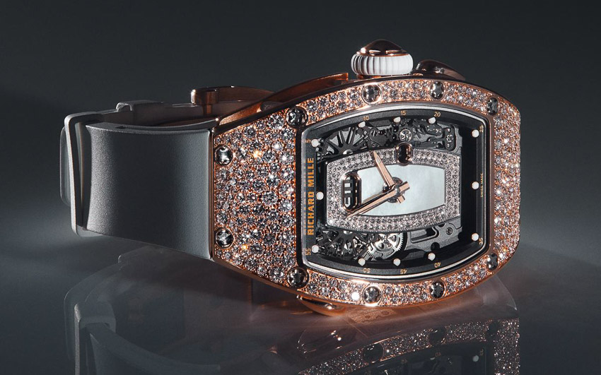 Đồng hồ mới của Richard Mille dành cho nữ sử dụng các kỹ thuật trang sức cao cấp 1