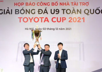 Khởi động giải bóng đá u9 toàn quốc Toyota Cup 2021 1