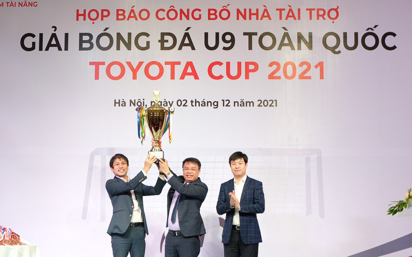  Khởi động giải bóng đá u9 toàn quốc Toyota Cup 2021 -2