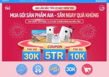 AIA Việt Nam Ra Mắt Sản Phẩm Bảo Hiểm Đầu Tiên Trên Nền Tảng Tiki