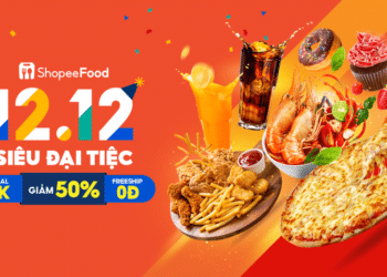 Khởi động mùa lễ hội cuối năm với ShopeeFood – Siêu Đại tiệc 12.12
