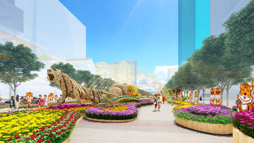 Đường hoa Nguyễn Huệ Tết 2022 mở cửa từ 27 tháng Chạp - 8