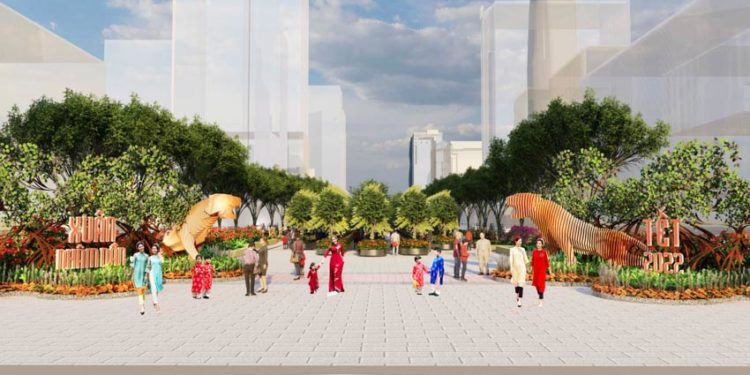Đường hoa Nguyễn Huệ Tết 2022 mở cửa từ 27 tháng Chạp - 10