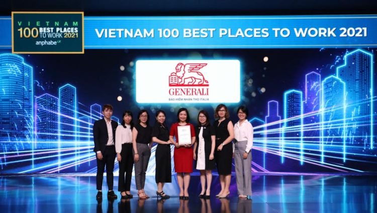 Generali Việt Nam được vinh danh 'Top 100 Nơi làm việc tốt nhất Việt Nam 2021' - 2