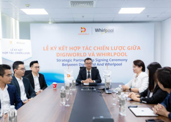 Ký kết hợp tác chiến lược giữa Digiworld & Whirlpool